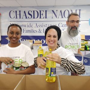 De très nombreux produits composent le colis alimentaire de Rosh Hashana