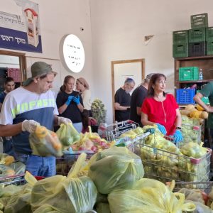 Tri et emballage des fruits et légumes à Bat Yam